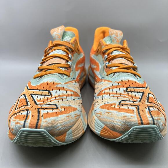 Asics Noosa Tri 15 Running Shoes Men Size 12 Orange Blue Triathlon Low Sneakers - Picture 2 of 8